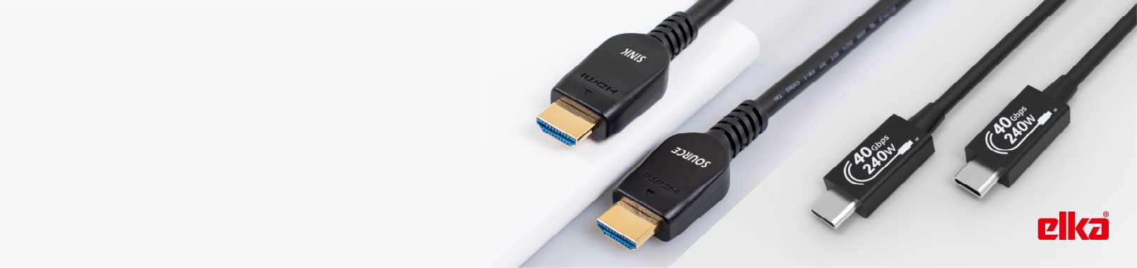 HDMI 2.1 & USB4<br>Active Equalized Cables