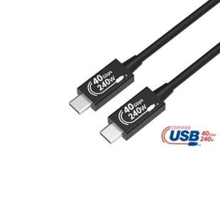 USB4 C to C 240W Cable with PD3.1 EPR