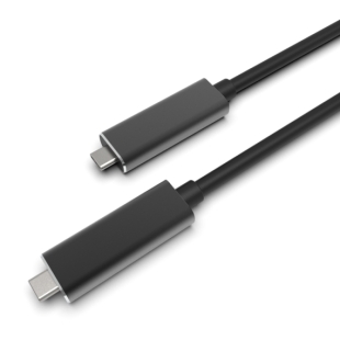 USB 3.2 Gen2x2 Type-C to Type-C Hybrid Active Optical Cable