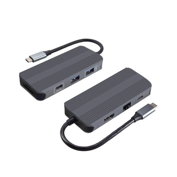 USB C 8 In 1 Multi Adapter All Product 